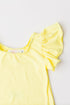 yellow-s-s-flutter-sleeve-leotard Mila & Rose at Sophia's Style--2T--3